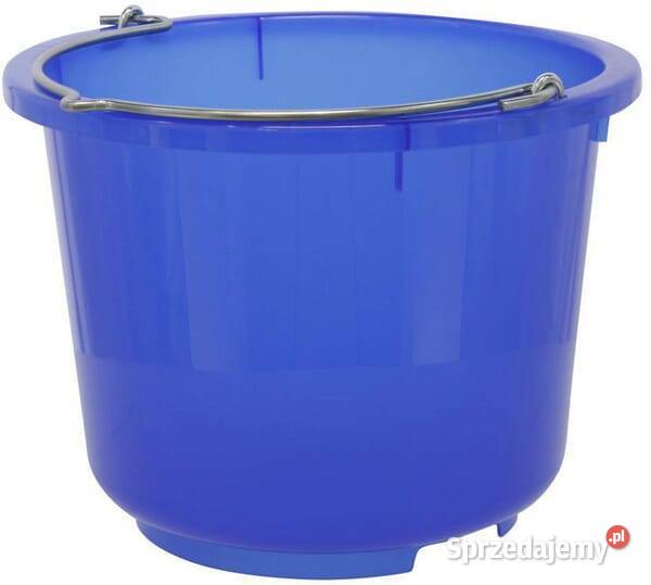 Wiadro niebieskie przezroczyste 12 l 298800 Kamionna