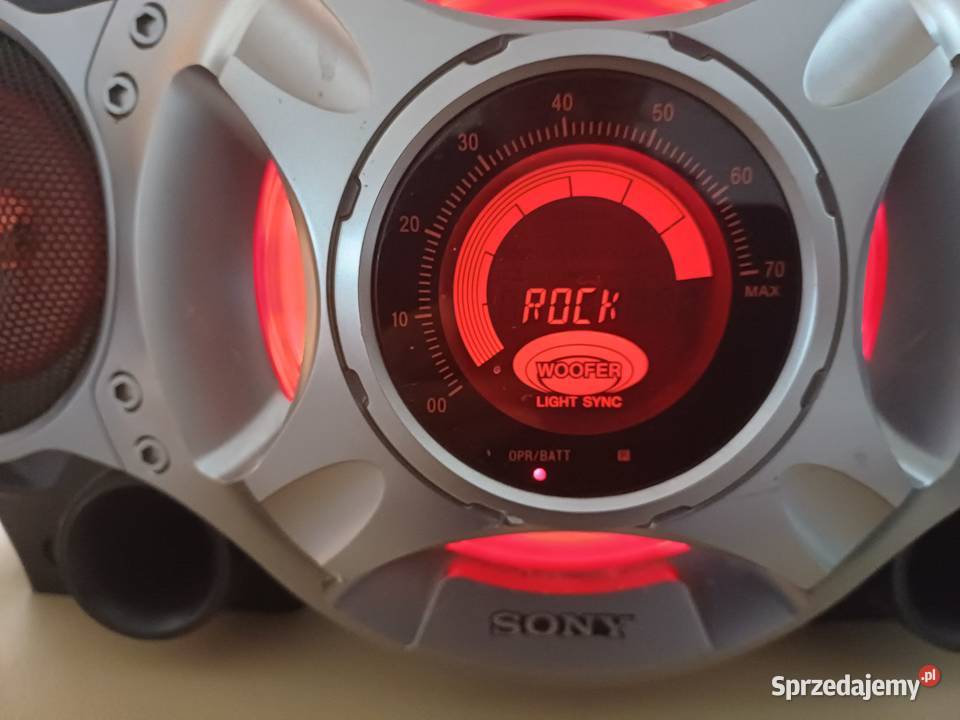 Radiomagnetofon Sony CFDRG880CP CD MP3 Kaseta Gorzów Wielkopolski