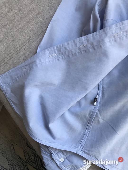 Cienka niebieska damska koszula Massimo Dutti 38