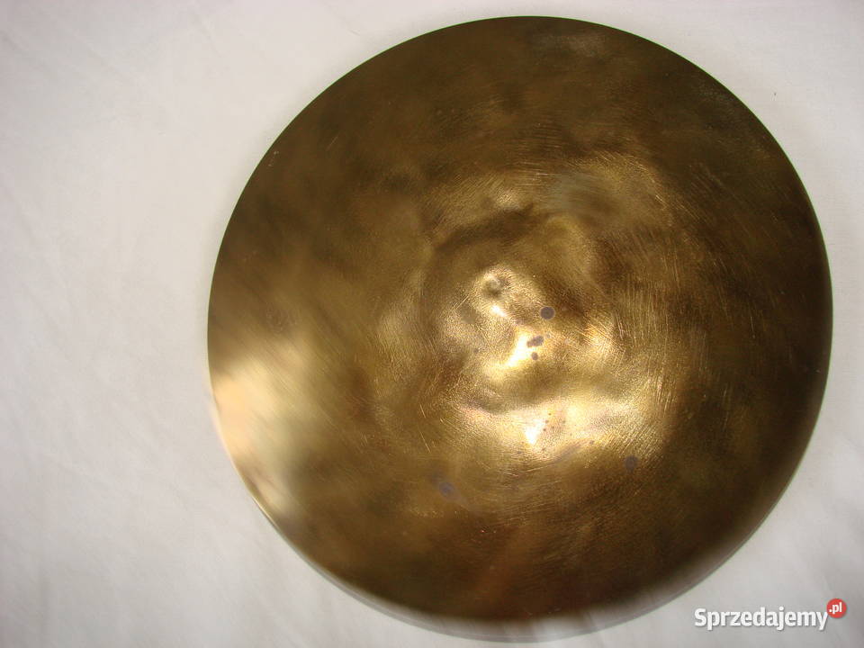 mosiężna wypukła pokrywa Pruszcz Gdański