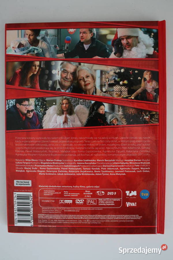 Film Listy do M płyta DVD dolnośląskie Wrocław