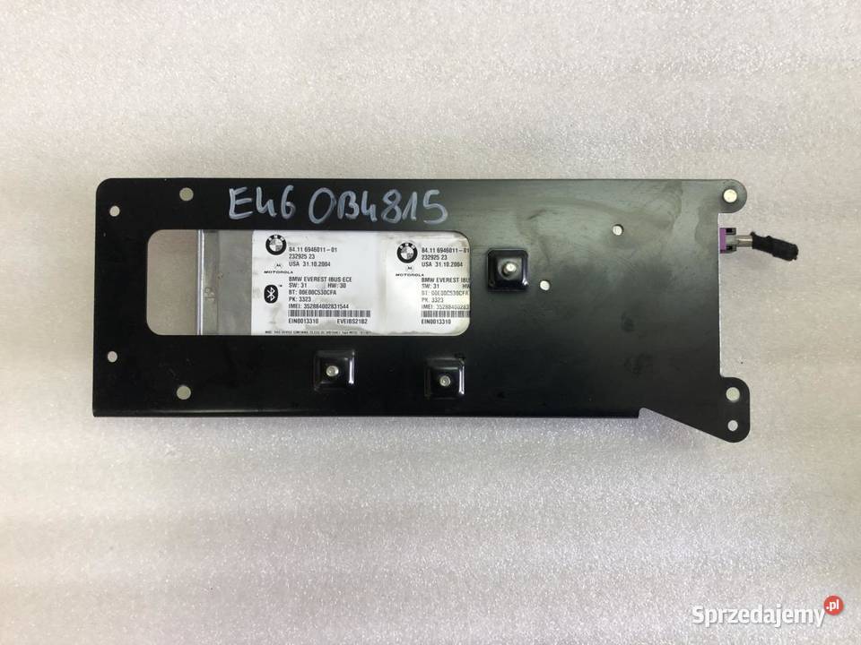 MODUŁ STEROWNIK BLUETOOTH 6946011 BMW E46