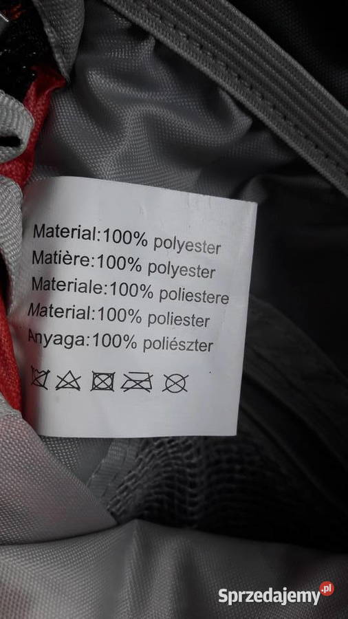 Plecak turystyczny rowerowy Crane czerwony Głuchołazy