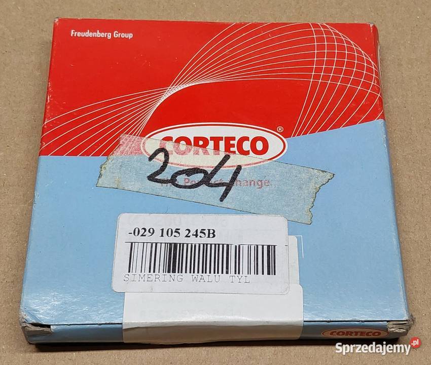 SIMERING USZCZELNIACZ WAŁU 75X95X12 VW AUDI Pozostałe Mielęcin