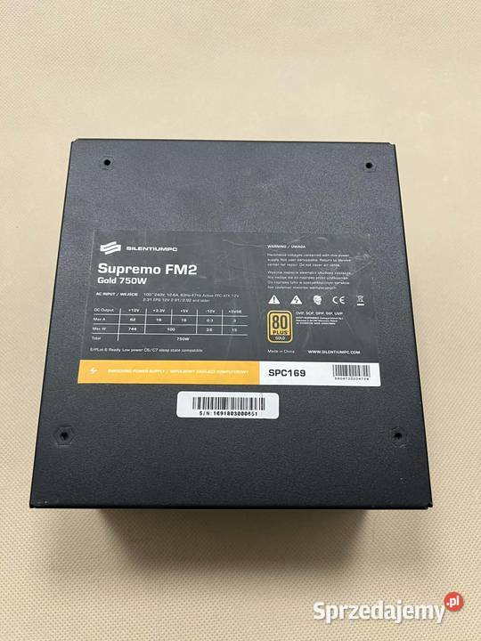 Supremo FM2 Gold 750W Gwarancja SPC169 śląskie Gliwice