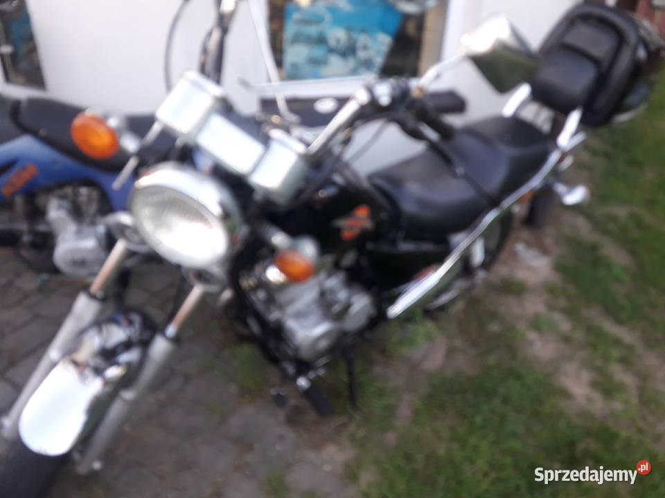 Motocykl choper Delim 125 mały przebieg