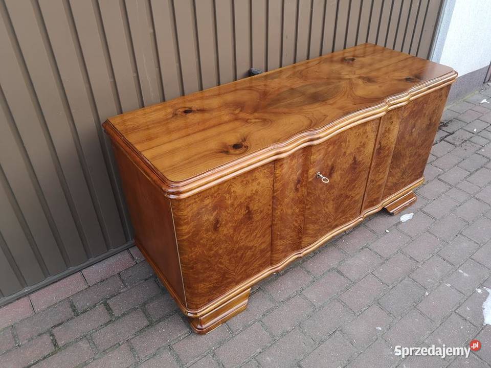 Komoda ARTDECO OrzechCzeczot Niska Stara Antyk Meble Swarzędz sprzedam