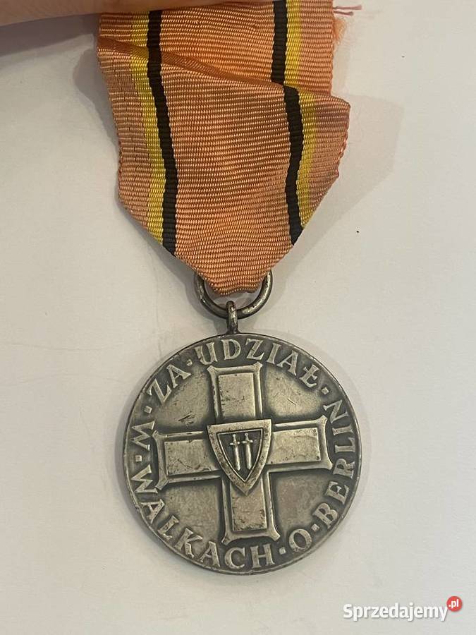 Polski Medal udział w walkach o Berlin małopolskie Kraków