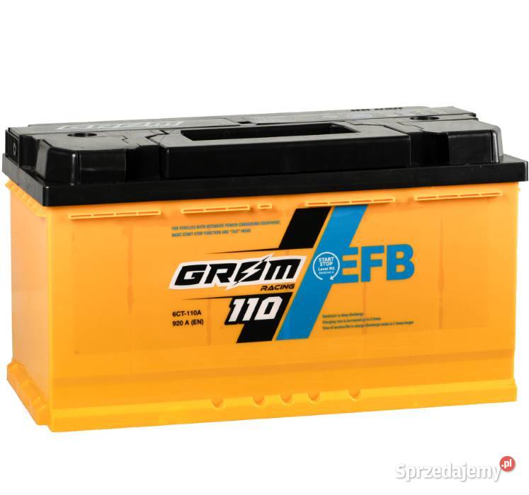 Akumulator 110Ah 920A Grom Racing EFB Poznań