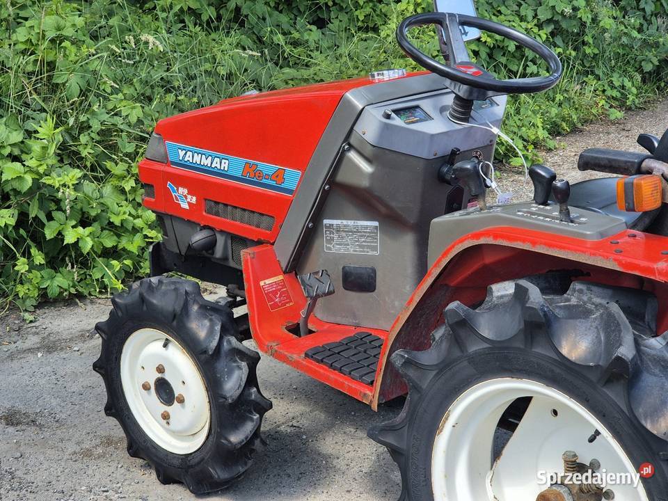 Traktorek traktor YANMAR KE4D 14 44 Małuszyn
