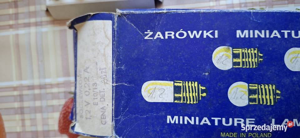 Żarówka żaróweczka z gwintem E10 12V 022A i 22 Kielce