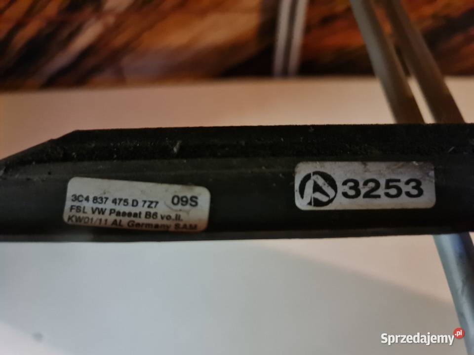 Listwa chromowana okna drzwi Vw passat b7 lewy kujawsko-pomorskie Bydgoszcz