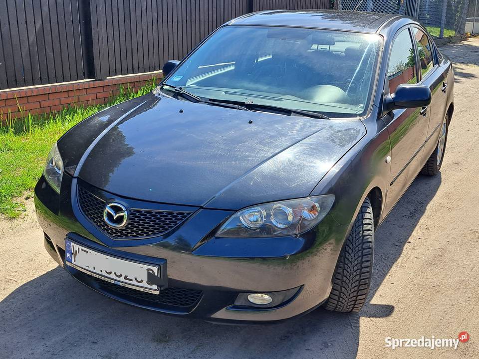 Sprzedam ładną Mazde 3 16 benzyna 2005r 140 mazowieckie Żyrardów sprzedam