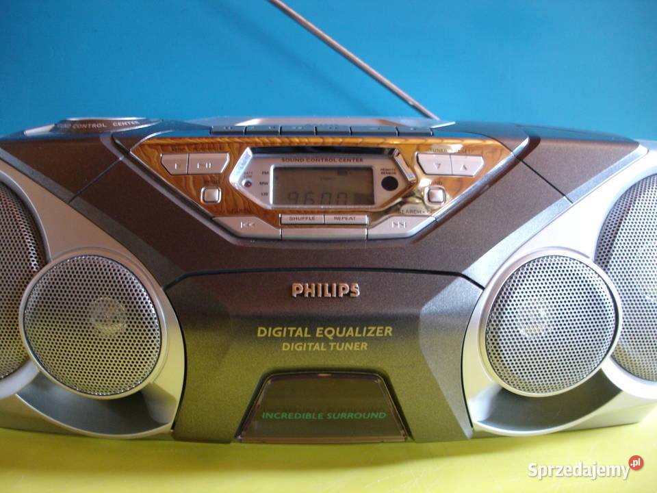 Radiomagnetofon z CD PHILIPS AZ1575 Zielona Góra