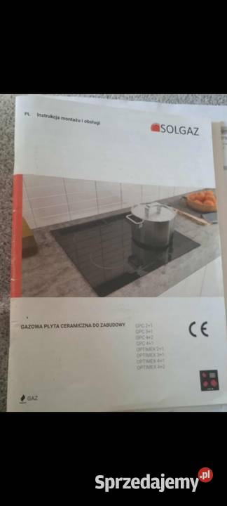 Kuchenka Płyta gazowa solgsz Lublin