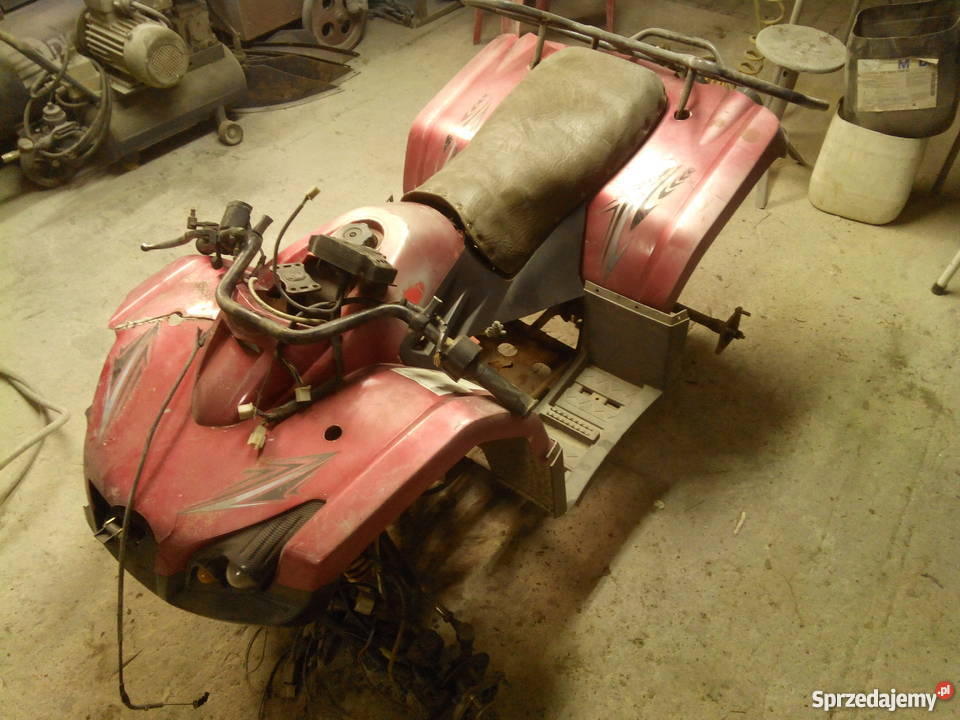 Quad Dragon 150 uszkodzony nowe opony Kingway Wysoka Głogowska