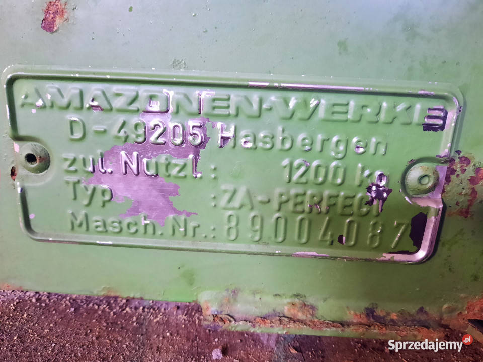 Rozsiewacz nawozów mineralnych AMAZONE X Perfect Amazone Kamieniczne