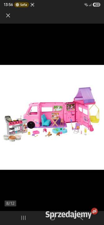 LALKA BARBIE KAMPER MARZEŃ DREAM CAMPER auto EN 71  Lubin