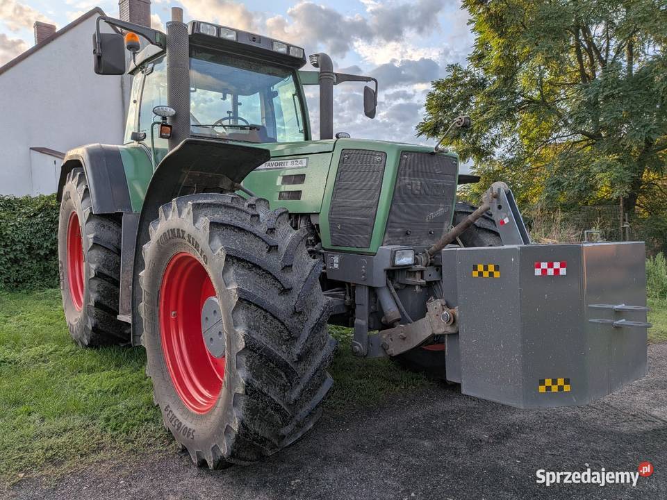 Fendt favorit 824 2002r Amortyzacja przedniej osi wielkopolskie Gniezno sprzedam
