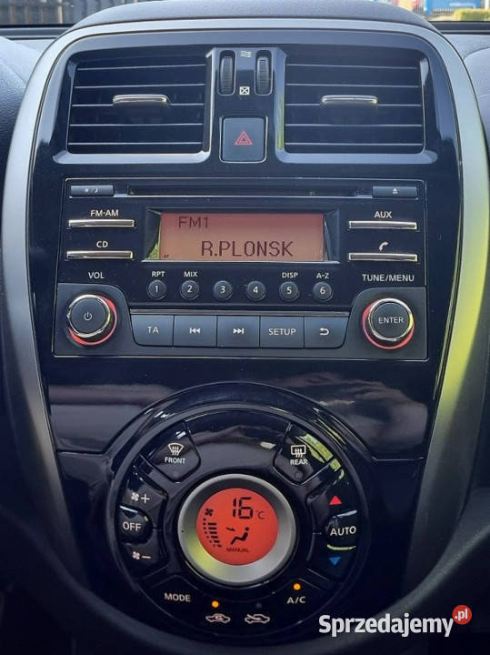 Nissan Micra Super Stan Tempomat 12 80 GWARANCJA 133000km Płońsk sprzedam