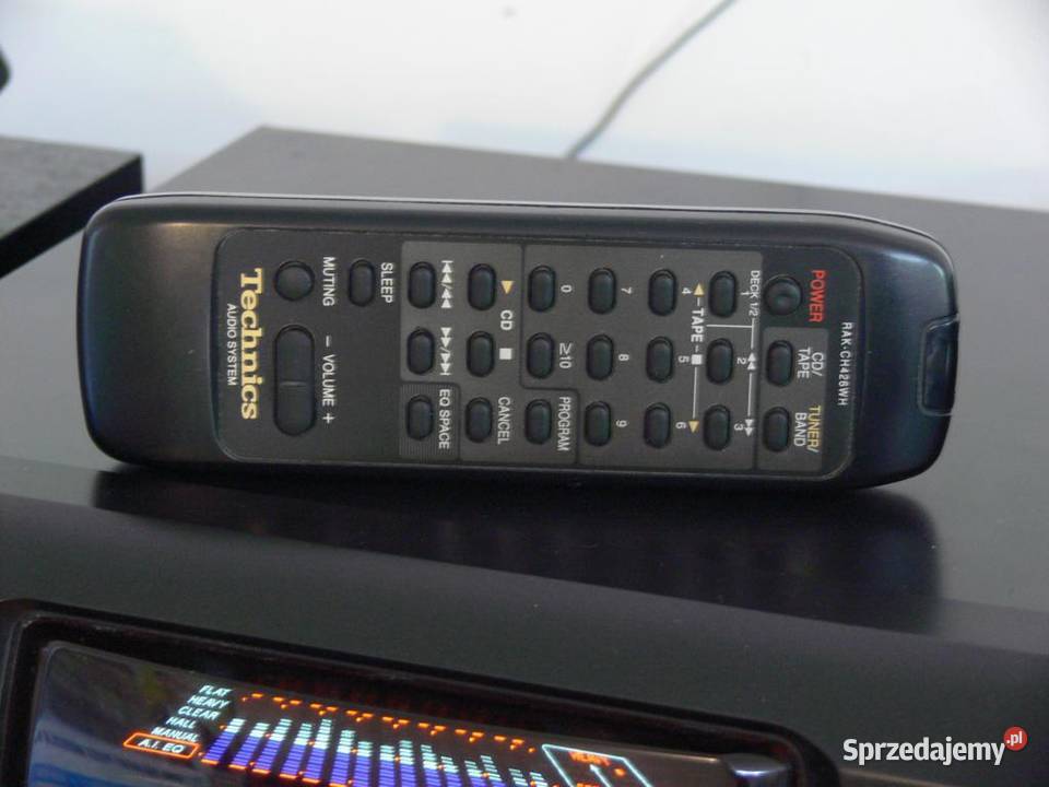 Wieża Technics SAEH50 pilot kolumny WYSYŁKA Wieże i miniwieże Jasło