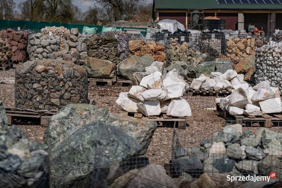 Grys otoczaki kamień ozdobny do ogrodu łupkowy