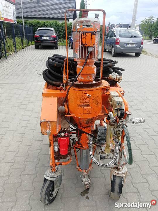 Agregat tynkarski PFT G4 G5 małopolskie Nowy Sącz