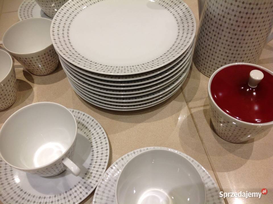 Serwis Śniadaniowy Stara Porcelana Seltman