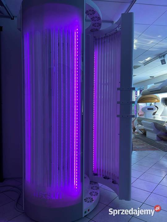 Solarium kabina stojąca SHINY Eurosun Usługi mazowieckie