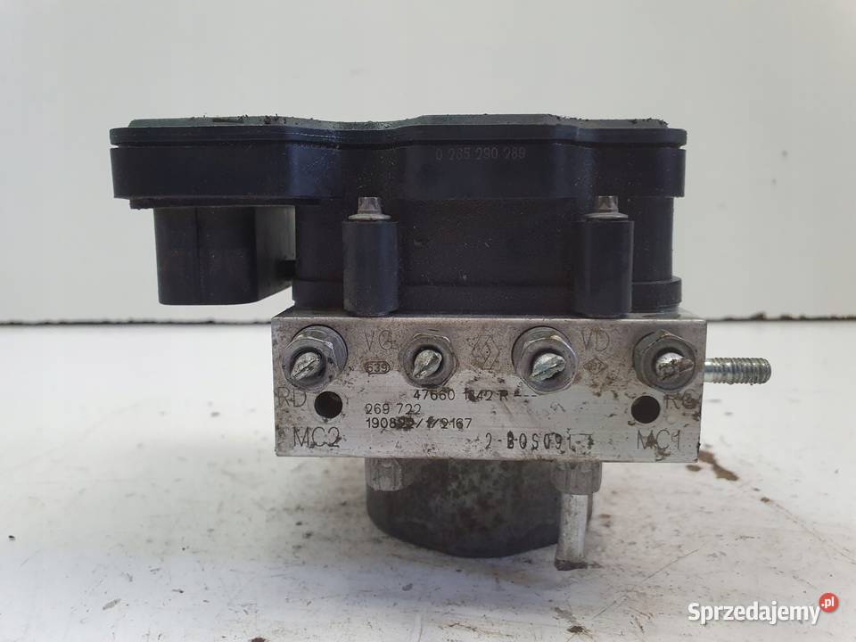 Renault Captur POMPA ABS hamulcowa 0265956527 osobowe Pompy hamulcowe Rudka