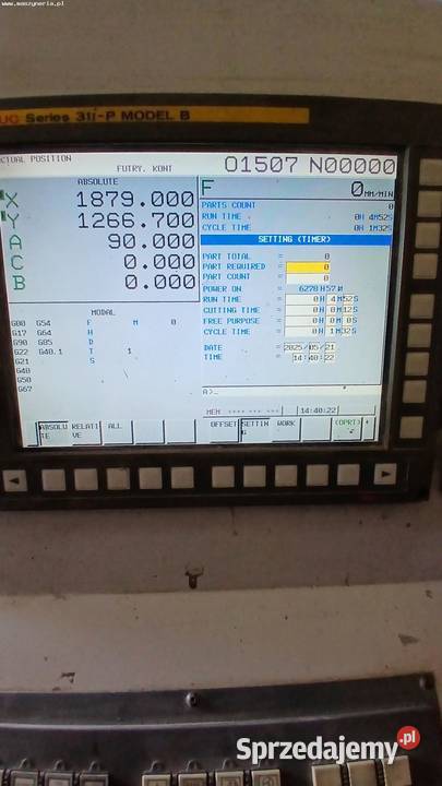 Wykrawarka CNC ERMAK RPP 1270X30