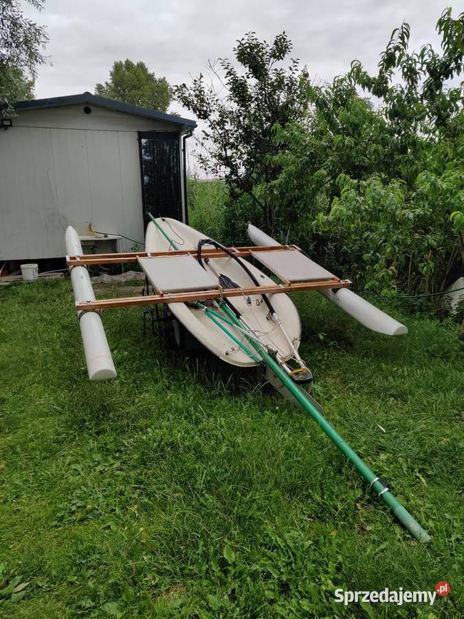 Łódź cztero funkcyjna Trimaran quattro wielkopolskie