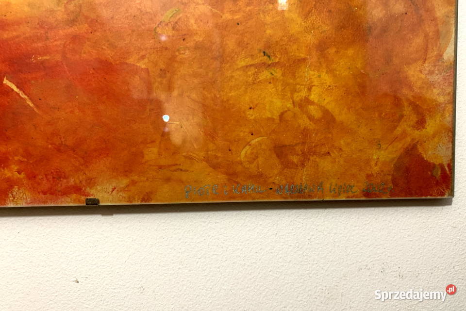 Abstrakcja obraz w antyramie 80x60 Stalowa Wola