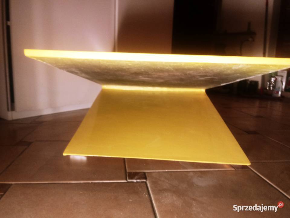 Stolik kawowy żółty Zielonki