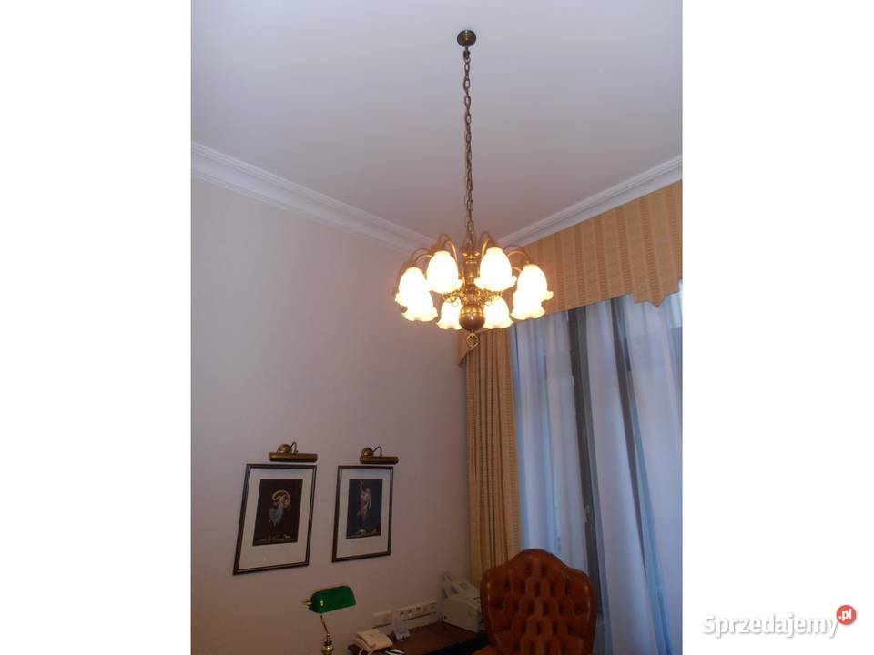 Żyrandol potrójny Słupno