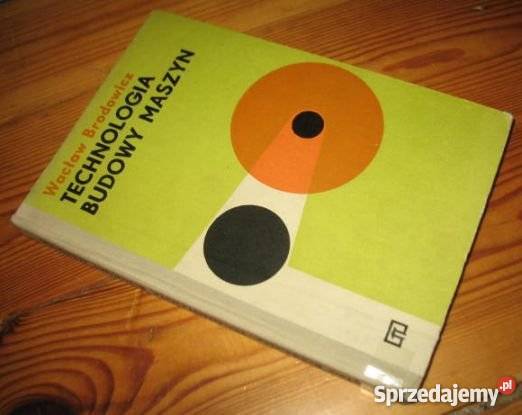 TECHNOLOGIA BUDOWY MASZYN BRODOWICZ FA zachodniopomorskie sprzedam