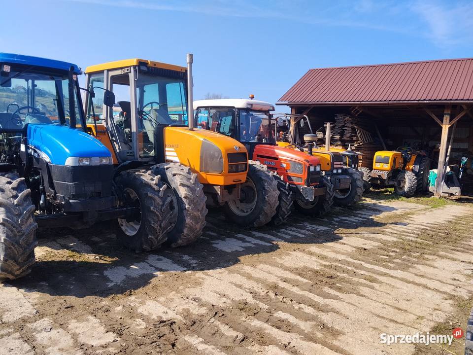 ciagnik rolniczy 4x4 sadownik 5514 renault Sucha Beskidzka