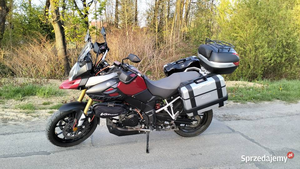 Suzuki Vstrom DL 1000 doinwestowany serwisie bez Rok produkcji 2016 Bestwina sprzedam