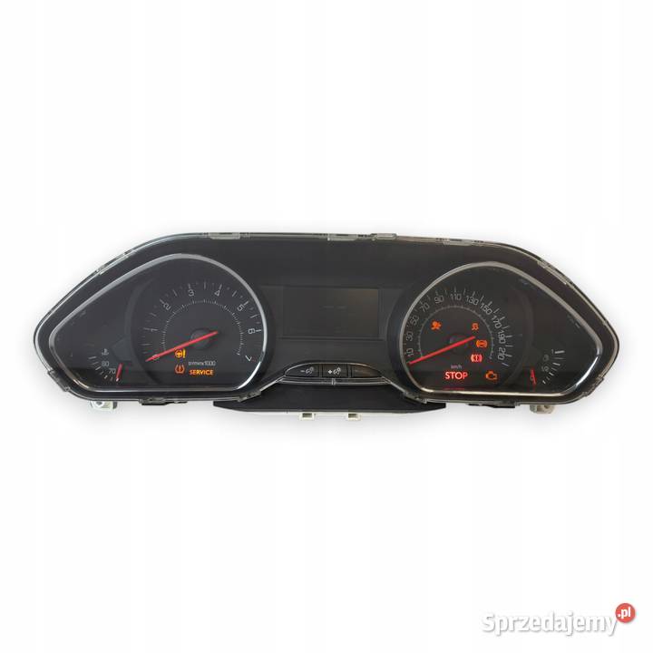 LICZNIK ZEGARY 9805400380 Peugeot 208 I 12