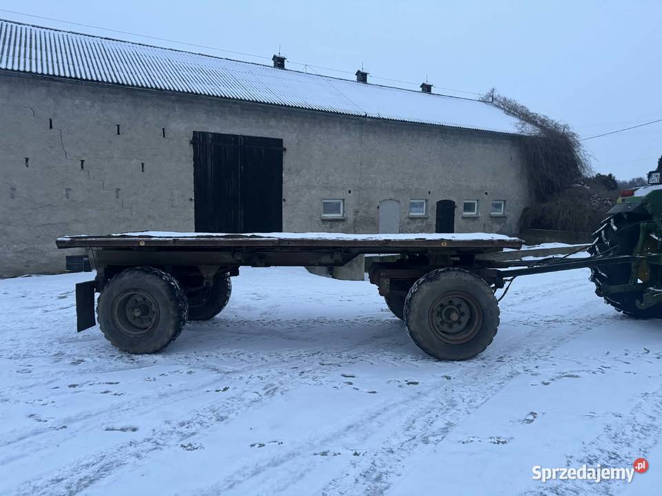 przyczepa wywrotka rama hl 8011 zarejestrowana Dworzysko