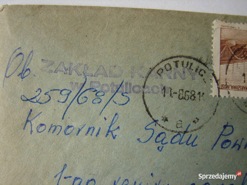 Potulice Zakład Karny Komornik Sądowy Wołomin OZ Warszawa