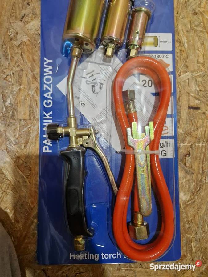 Palnik gazowy AB0065 szeroki 3 dysze Palniki Głogowa sprzedam