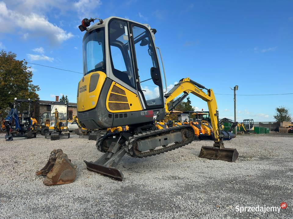 Minikoparka Wacker Neuson ET18 z 2016r VDS 2 łódzkie Złoczew