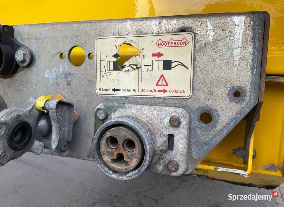 Naczepa niskopodlogowa rozciągana 4 odiowa Warszawa