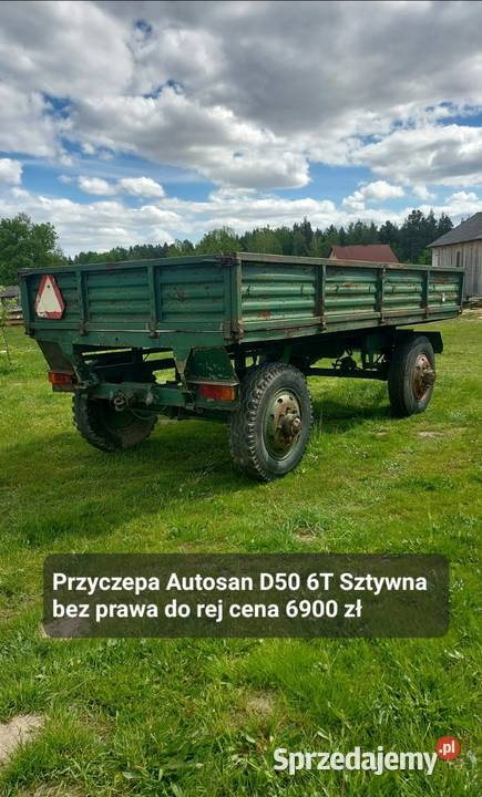 Dwukółka do ciągnika klatka przyczepka przyczepa Biłgoraj