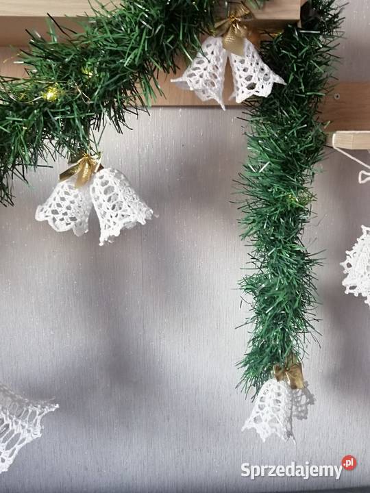 Girlanda świąteczna oświetlona z dzwoneczkami Girlandy Katowice