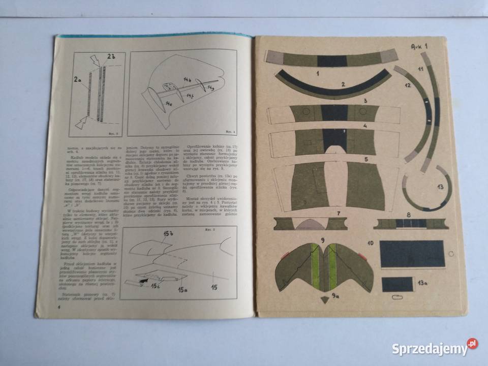 Mały Modelarz 51986 Japoński samolot Nakajima Antyki, Sztuka, Kolekcje Dąbrowa Górnicza