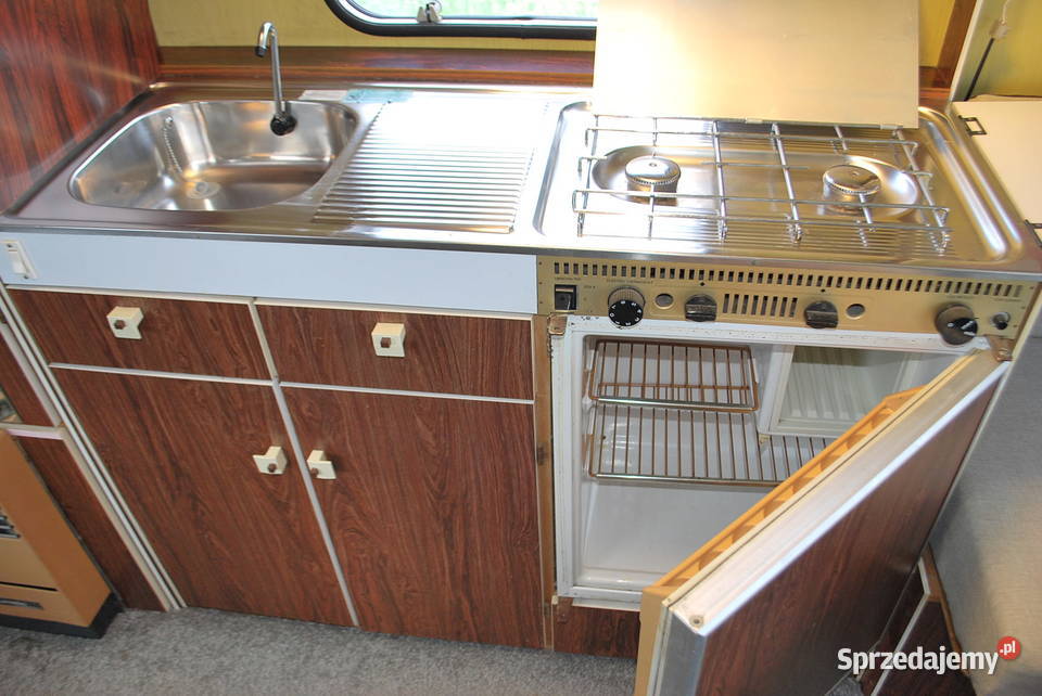 DUŻA PRZYCZEPA KEMPINGOWA KNAUS NA DZIAŁKĘ Kempingowe mazowieckie sprzedam