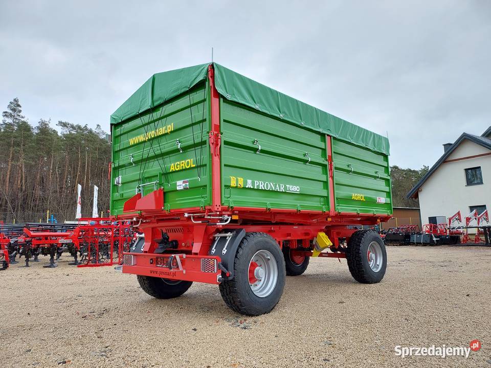 Przyczepa paletowa PRONAR T 680 PT510 512 Raty Pasłęk sprzedam