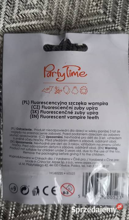 Sztuczne zęby szczęka na party Małkinia Górna